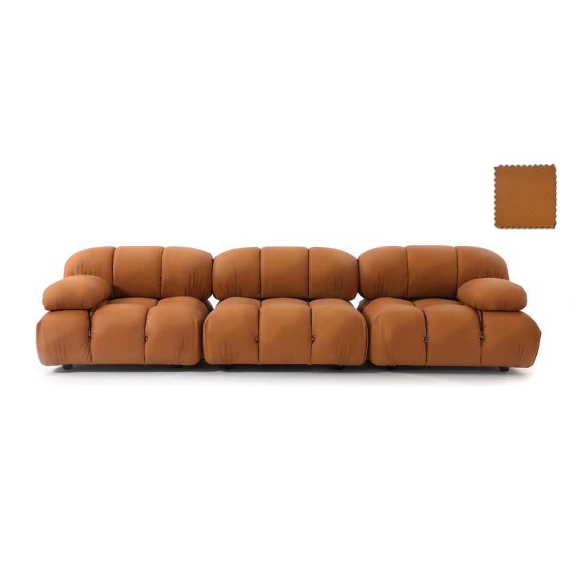 Bellini Camaleonda Sofa Tan Leather