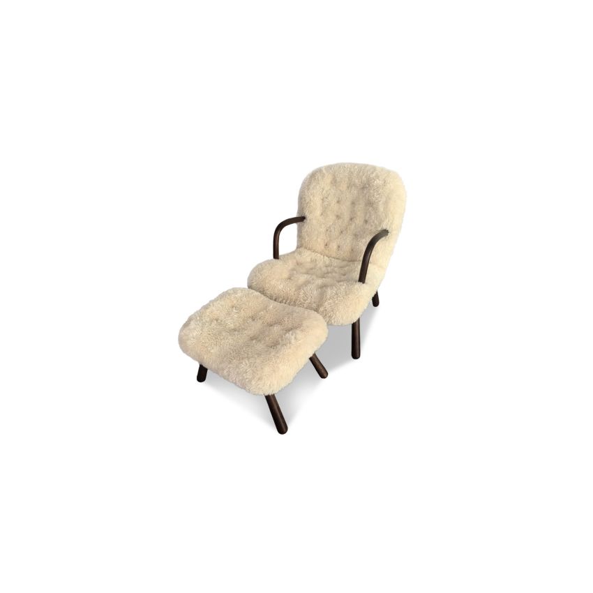 Arctander Clam Chair And Ottoman
