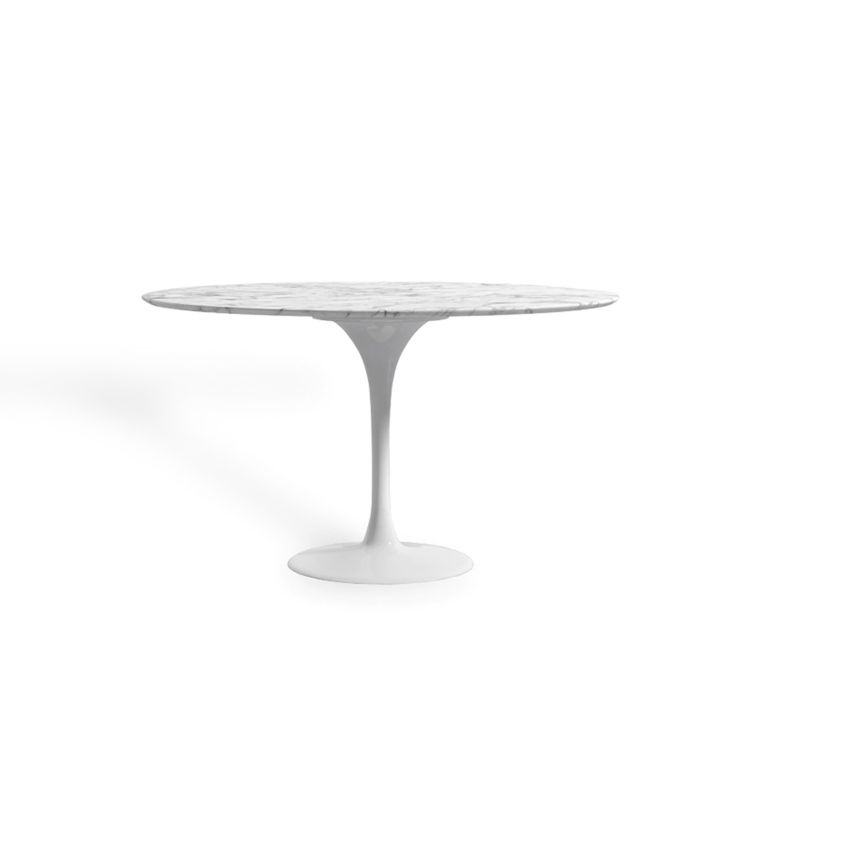 Tulip 40 Round Marble Dining Table