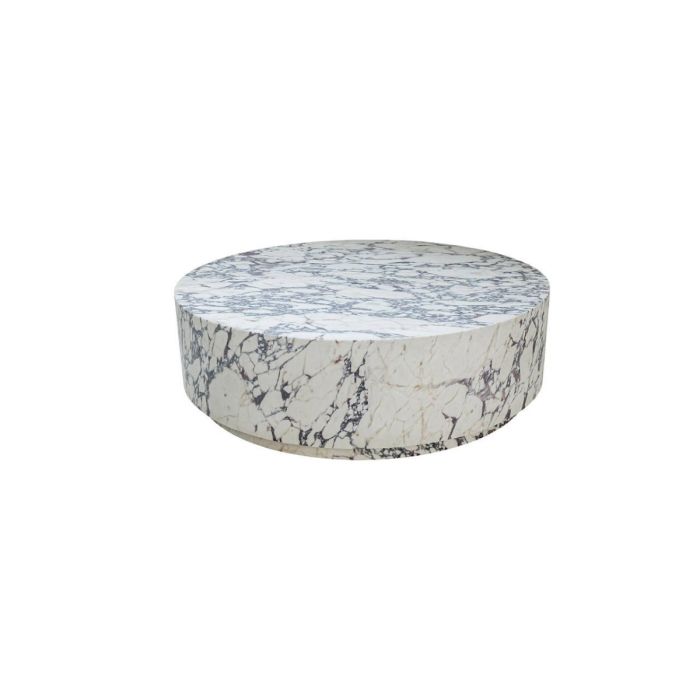 Rotondo Marble Round Minimalist Coffee Table