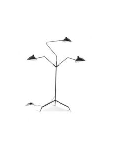 Serge Mouille Three-Arm Floor Lamp